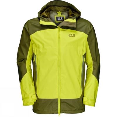 Jack Wolfskin North Slope - Férfi Dzseki - Zöld (Magyarország EKT890374)